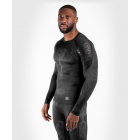 Рашгард - Venum Skull Rashguard - Long sleeves - Black/Black​